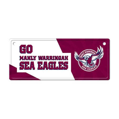 Manly Sea Eagles Licence Plate Sign