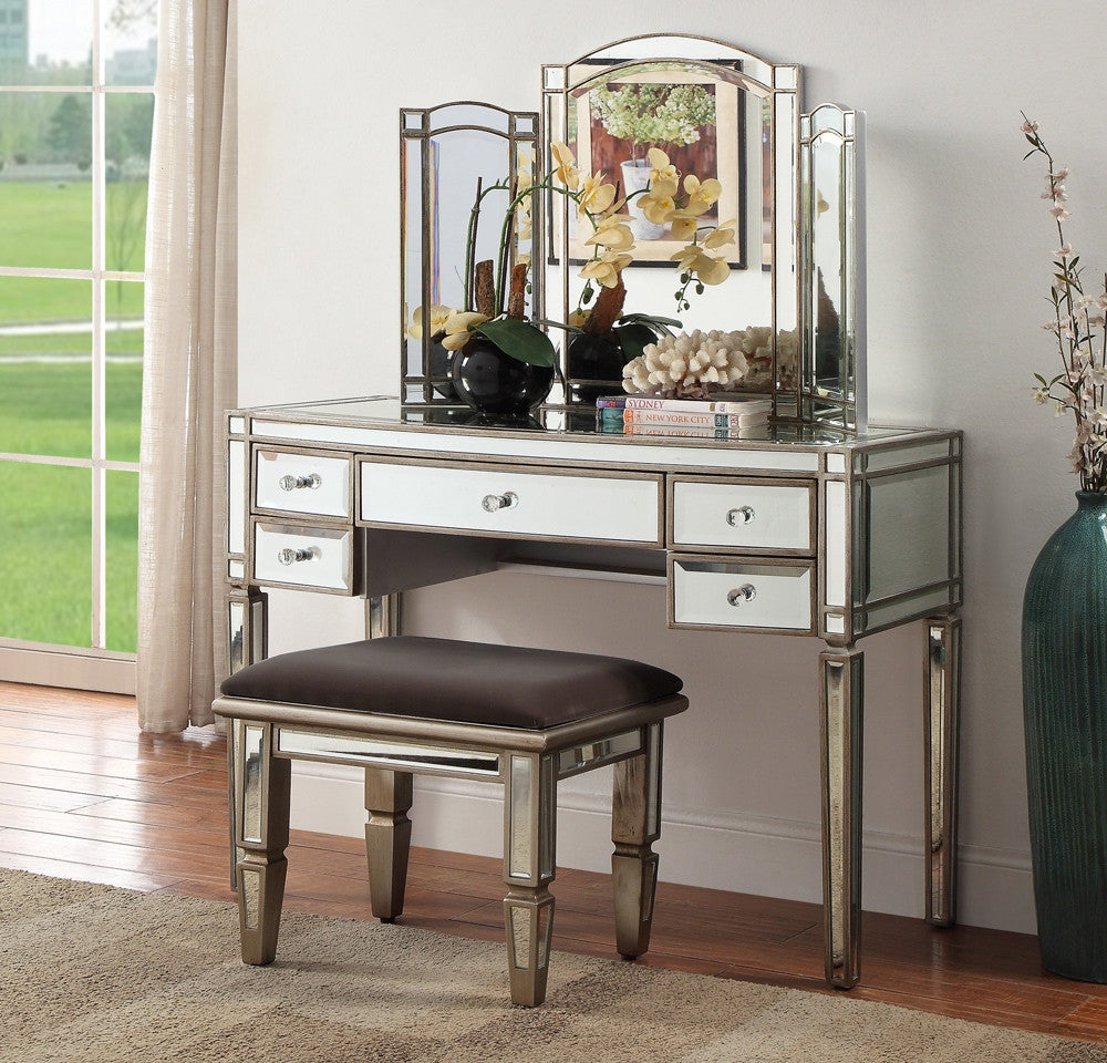 Rochelle Mirror Dressing Table — The Bedroom