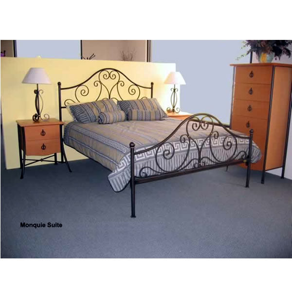 Monique Metal Bed