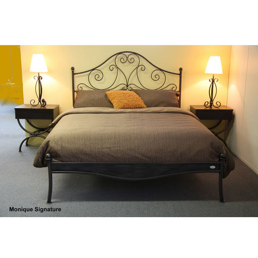 Monique Metal Bed With Low Foot