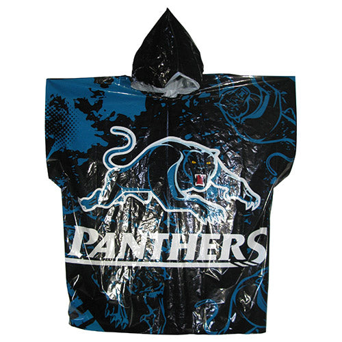 Penrith Panthers Full Print Poncho