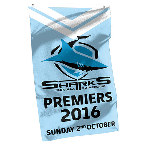 Cronulla Sharks Premiership Cape/Wall Flag