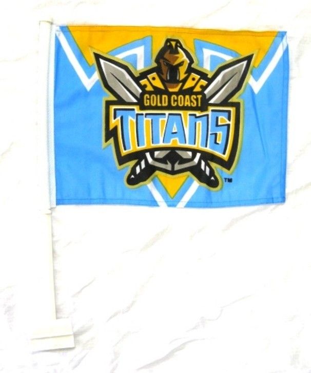 Gold Coast Titans Car Flag